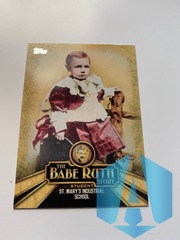 2015 Topps Babe Ruth Story #BR-1 Babe Ruth St. Mary's Industrial School